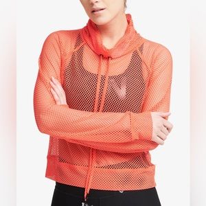 DKNY Sport Women’s Sheer Mesh Top Sz Medium